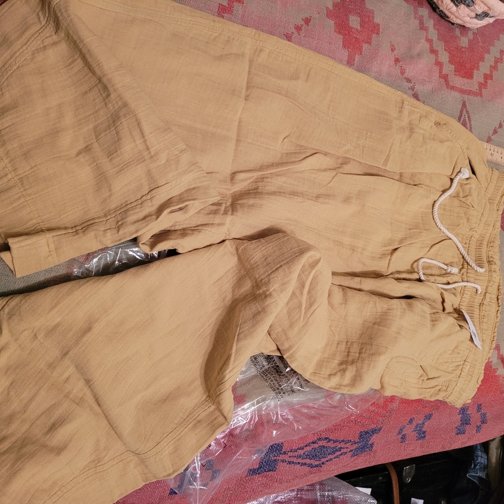 NWT Old Navy, High/comfort Waist Band, W's L, 100%cotton, Barrel Leg - Picture 4 of 4
